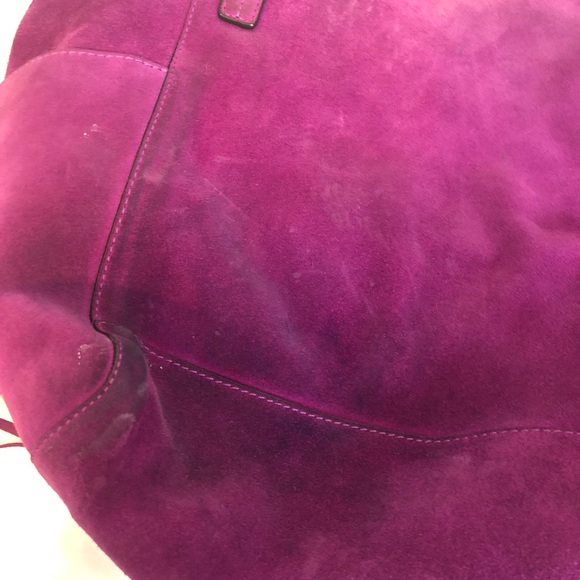 Michael Kors purple hobo bag with tassel - Picture 3 of 8